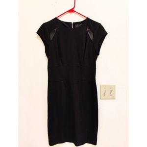 Ted Baker London Sheer Panel Black Dress NWT Ted Size 3 or 6/8